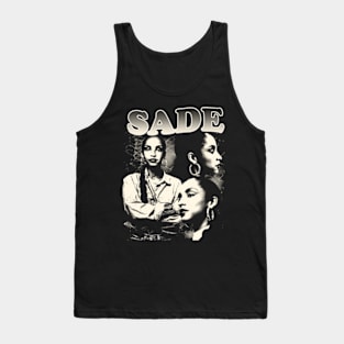 Sade Adu Diamond Life Vintage Singer Retro Tour Concert Tank Top